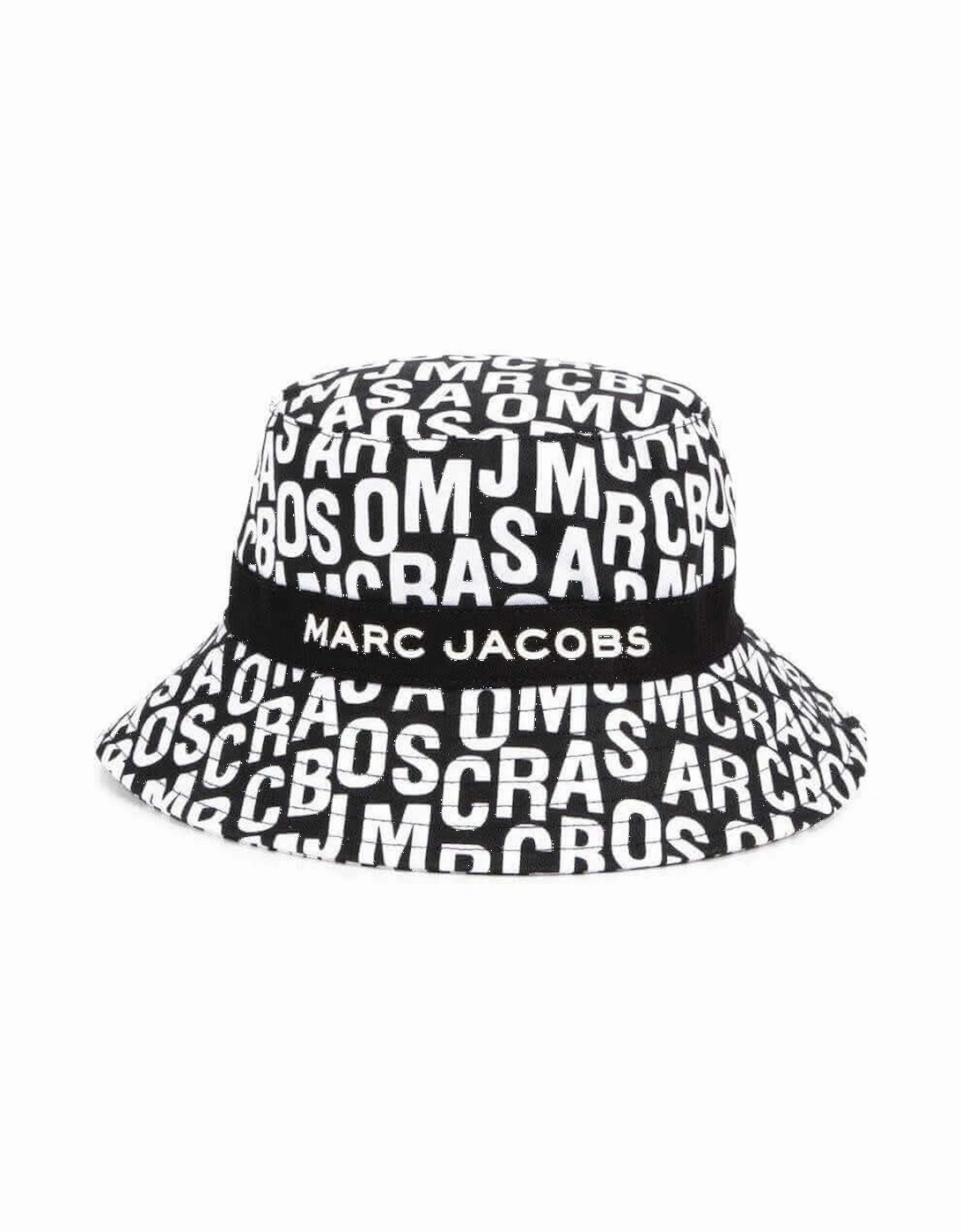 Unisex Jumbled Logo Bucket Hat, 4 of 3