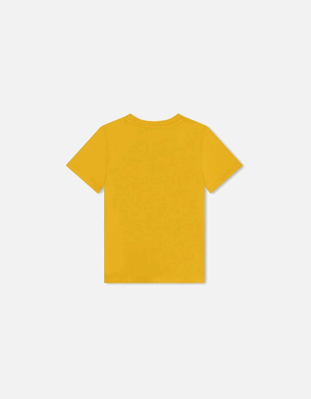Boys Yellow Elephant Print T-Shirt