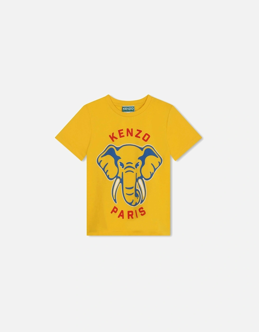 Boys Yellow Elephant Print T-Shirt, 4 of 3