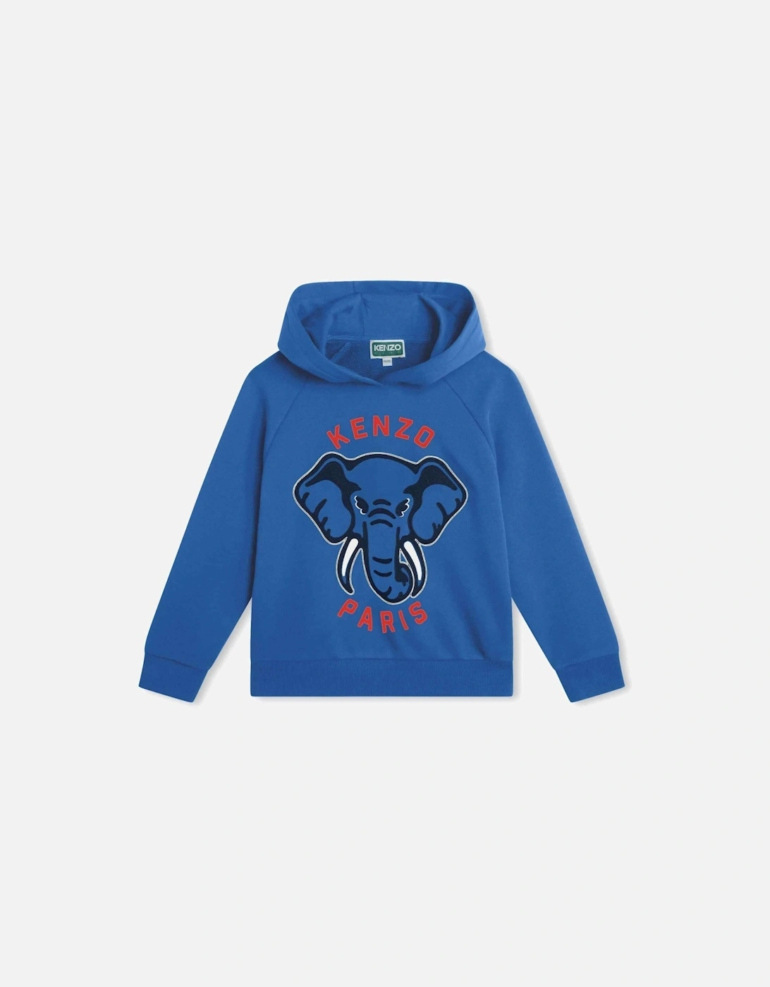 Boys Blue Paris Elephant Hoodie, 3 of 2