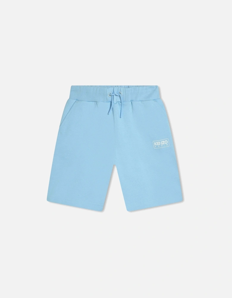 Boys Blue Logo Shorts