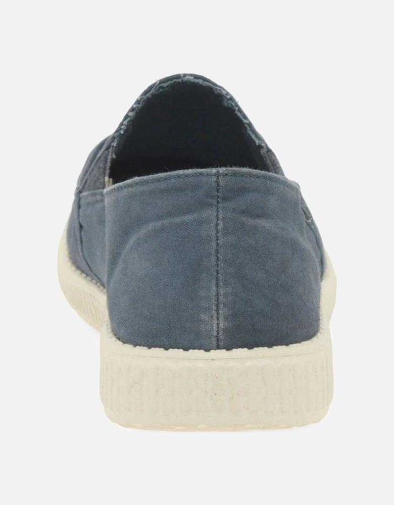 Slip On Washed Mens Canvas Shoes