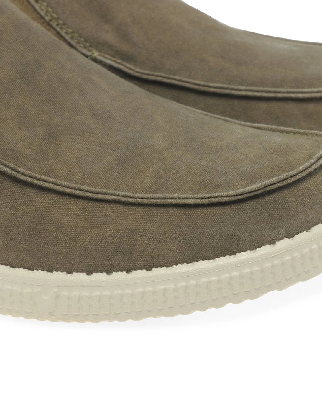 Slip On Washed Mens Canvas Shoes