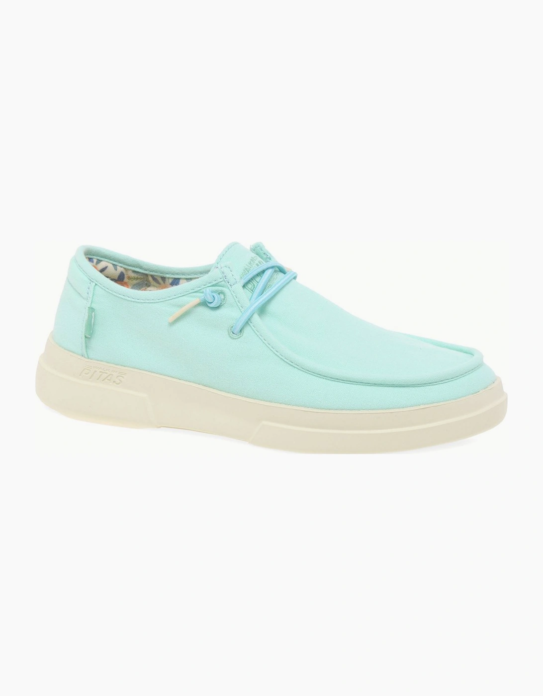 Walk in Pitas Walk In Pitas Women's Dafne Womens Canvas Shoes - Blue