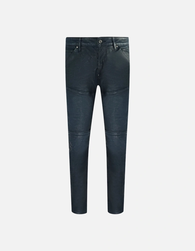 5620 3D Slim Dry Waxed Cobler Blue Jeans