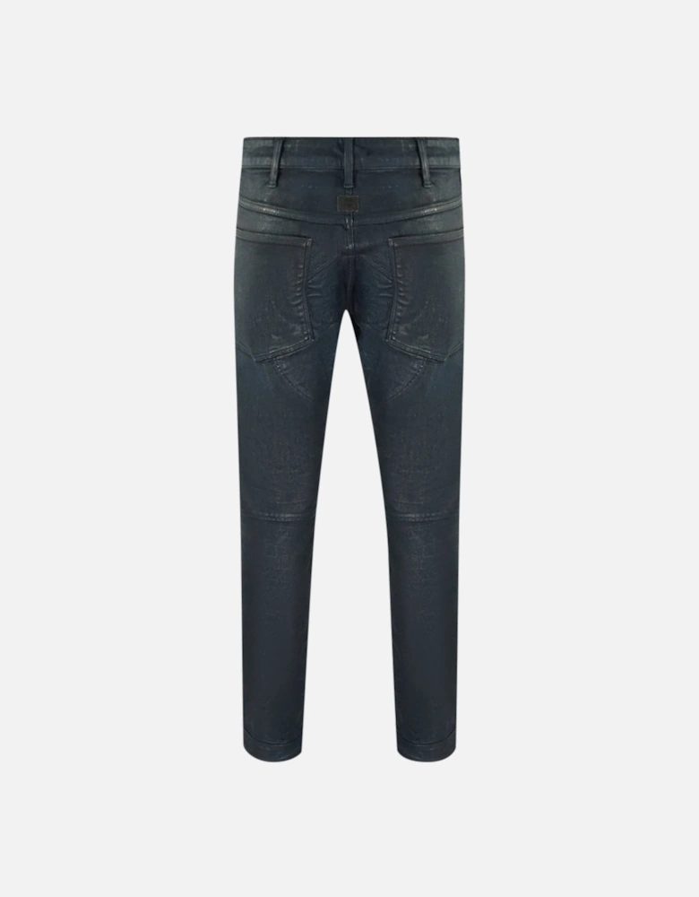 5620 3D Slim Dry Waxed Cobler Blue Jeans