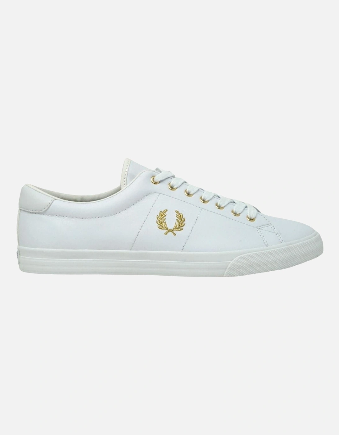 Spencer Leather B8288 100 White Trainers, 5 of 4