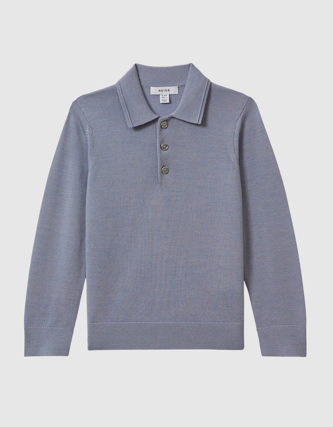 Merino Wool Polo Shirt, 2 of 1
