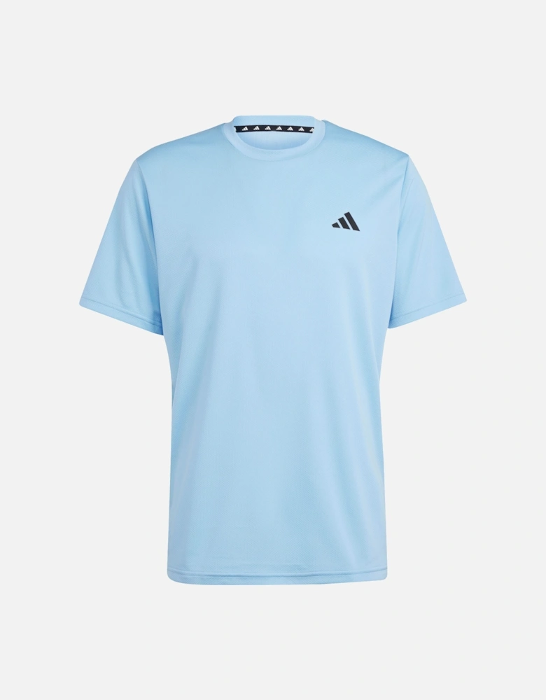 Mens Training Essential Base T-Shirt (Blue)