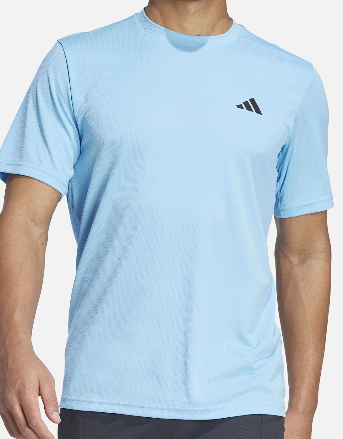 Mens Training Essential Base T-Shirt (Blue)
