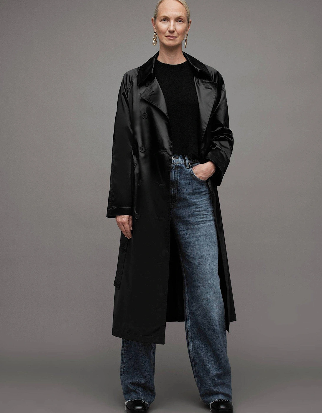 Elltee Toni Trench - Black