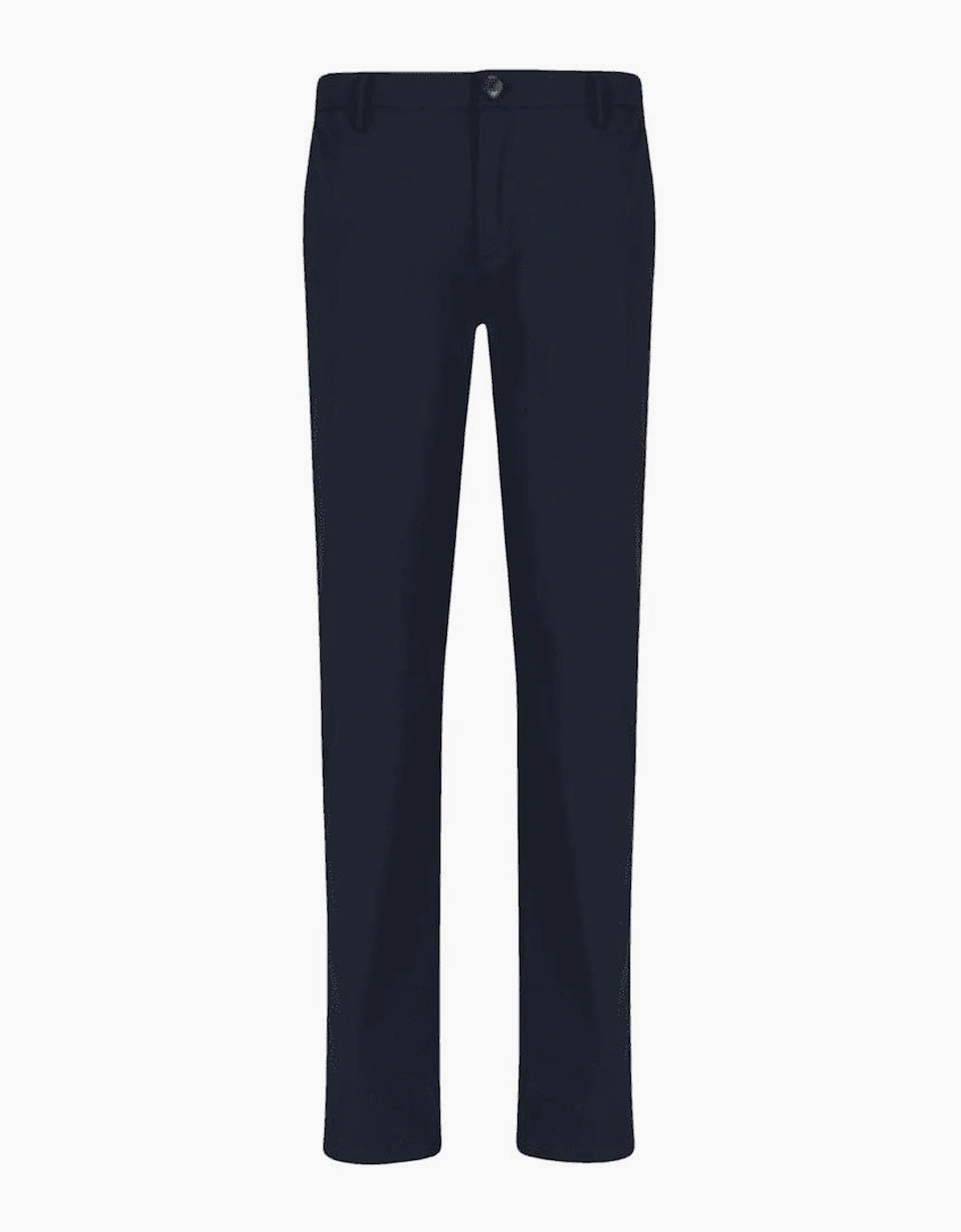 Armani Exchange Men's Black Slim Fit Navy Golf Chino Pants