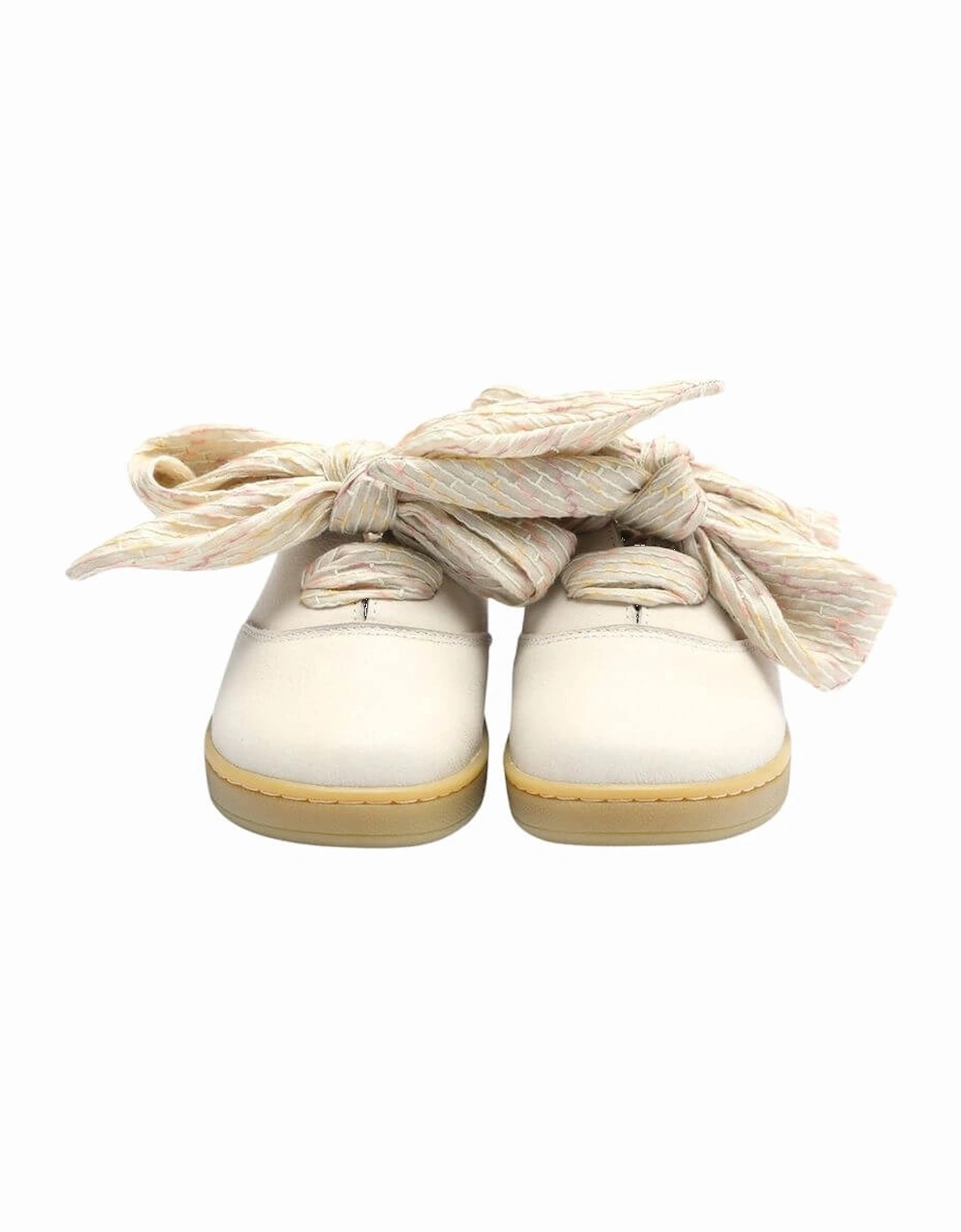 Girls Meilly Cream Leather Shoes