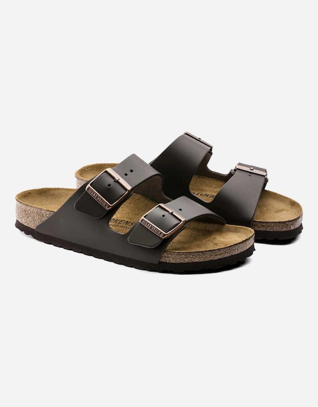 Birkenstock Arizona Men's Brown Natural Leather Dark - : 9 Size 43