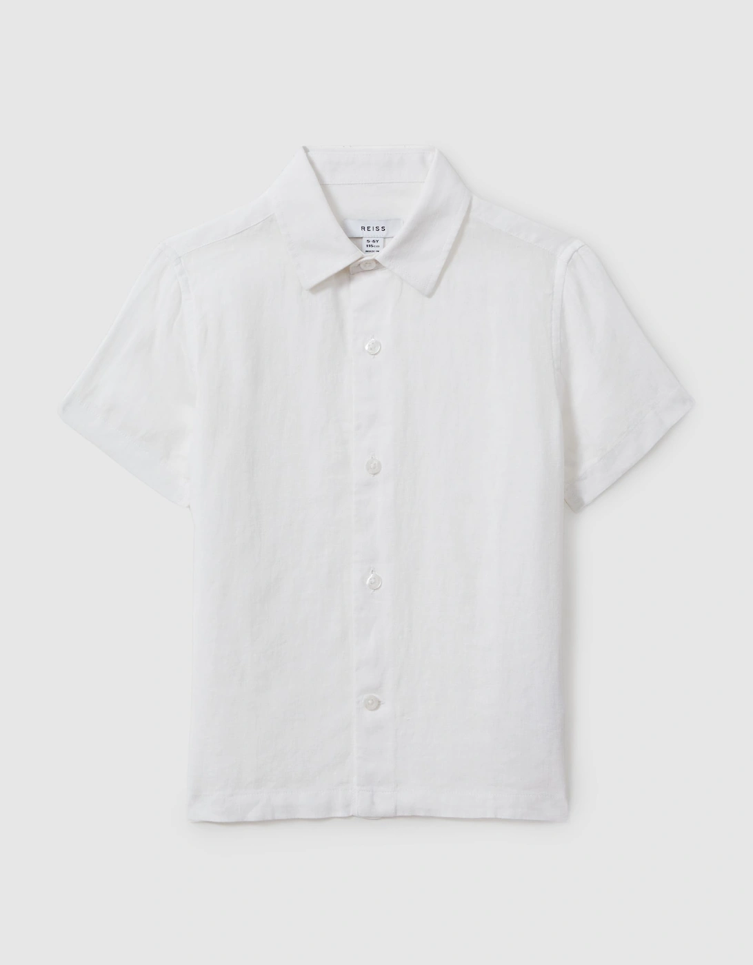 Short Sleeve Linen Shirt, 2 of 1