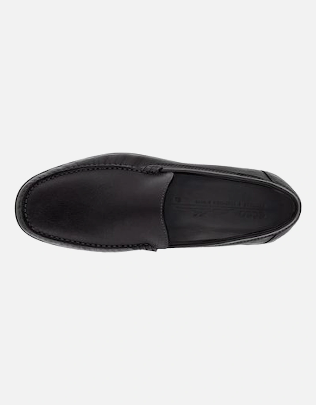 S-lite Moc Men's 540514 01001 black leather Slip on shoe
