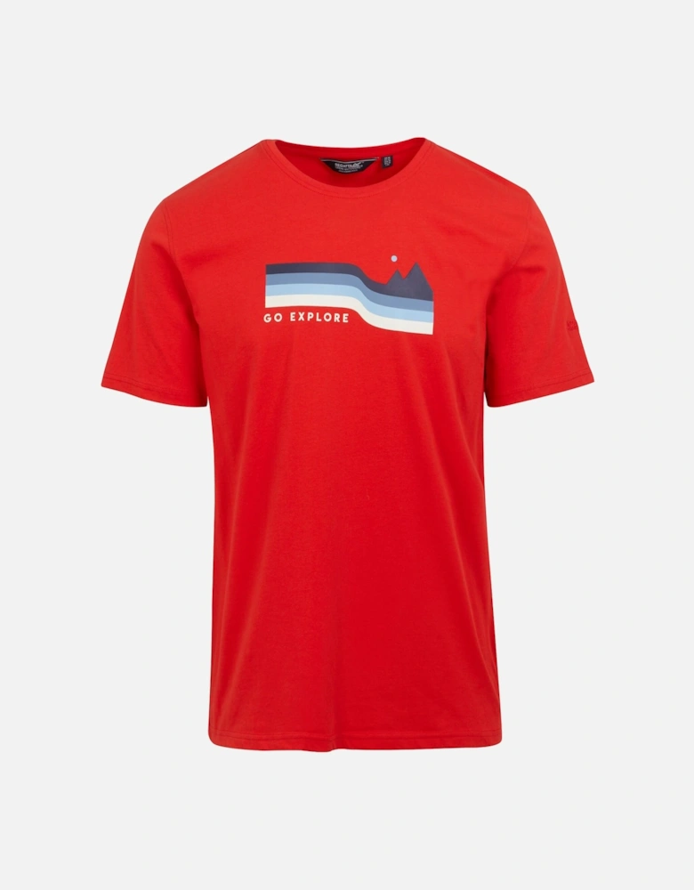 Mens Cline VIII Go Explore T-Shirt