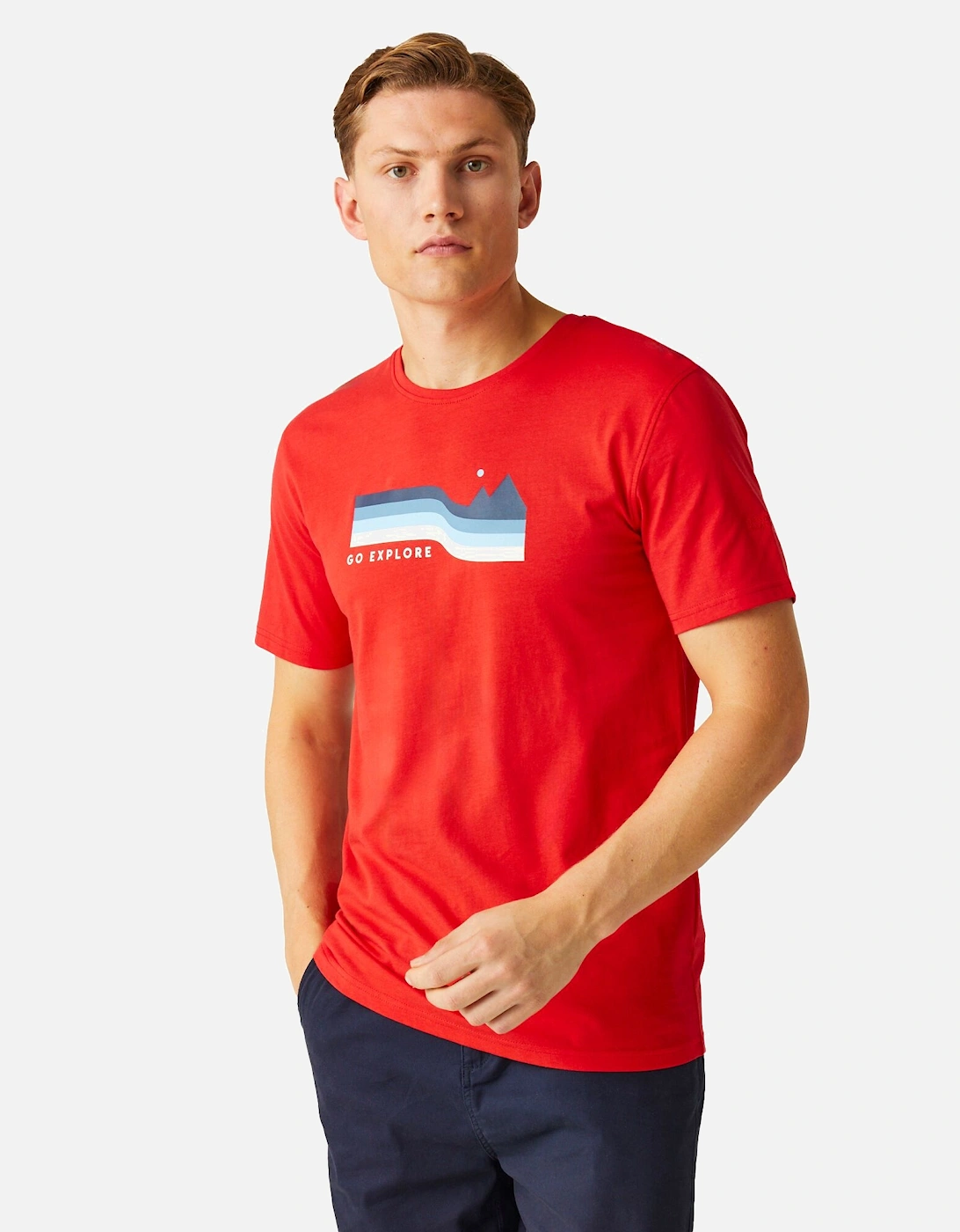 Mens Cline VIII Go Explore T-Shirt