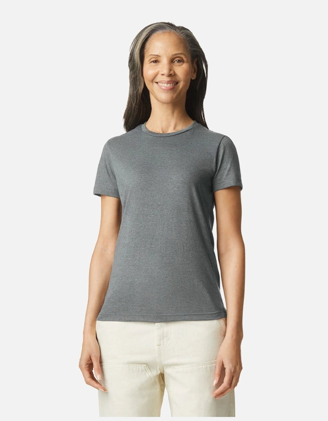 Womens/Ladies Heather T-Shirt, 4 of 3
