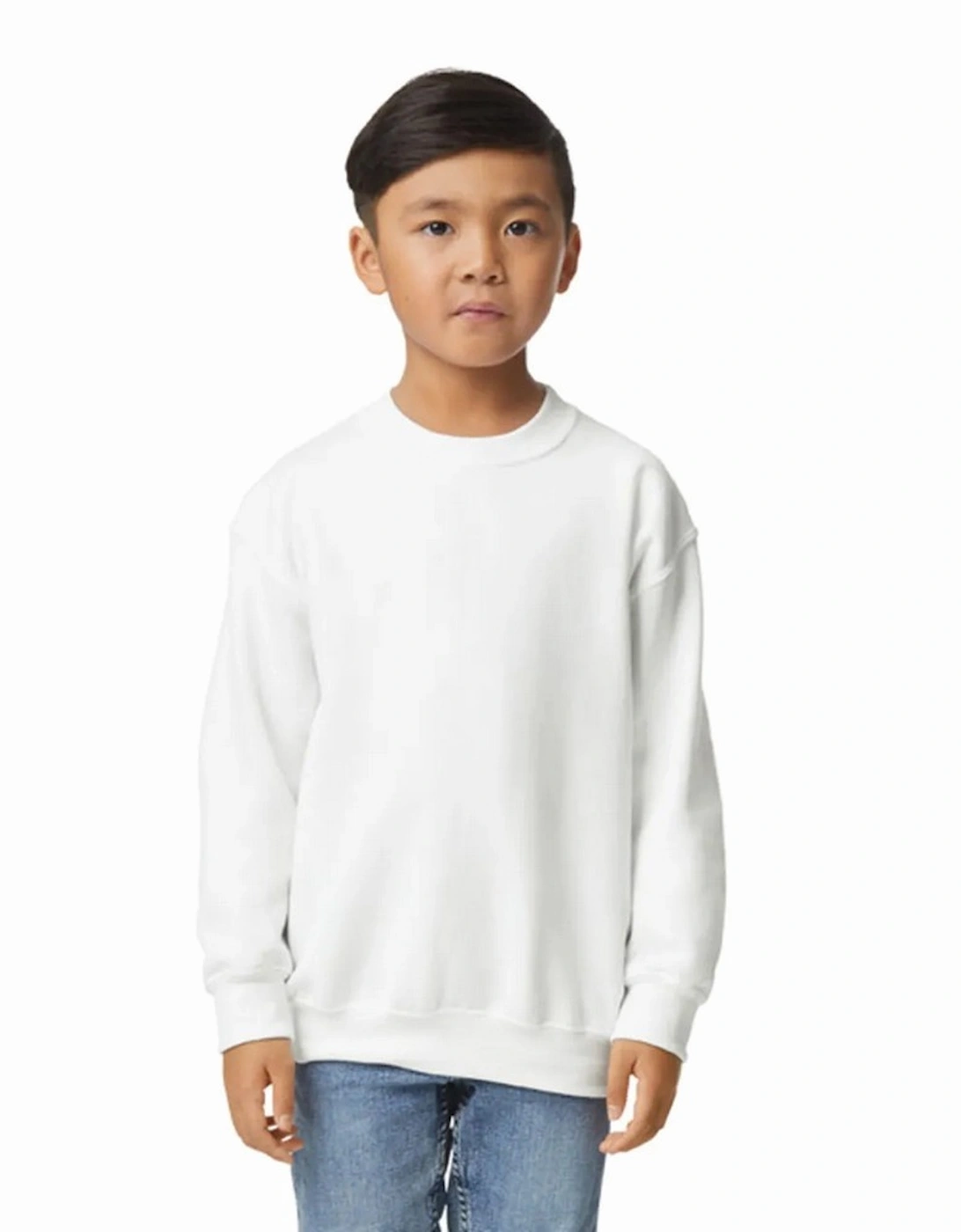 Childrens/Kids Heavy Blend Crew Neck Sweatshirt, 4 of 3