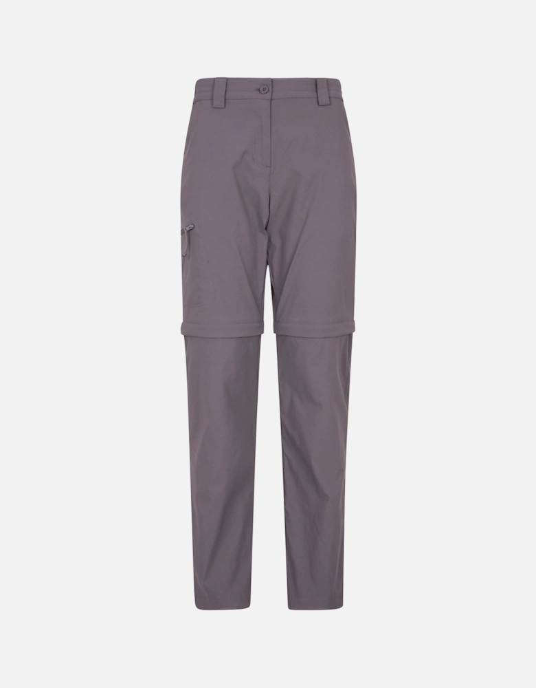 Womens/Ladies Hiker Stretch Zip-Off Trousers