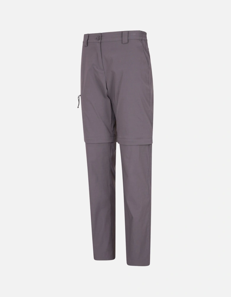 Womens/Ladies Hiker Stretch Zip-Off Trousers