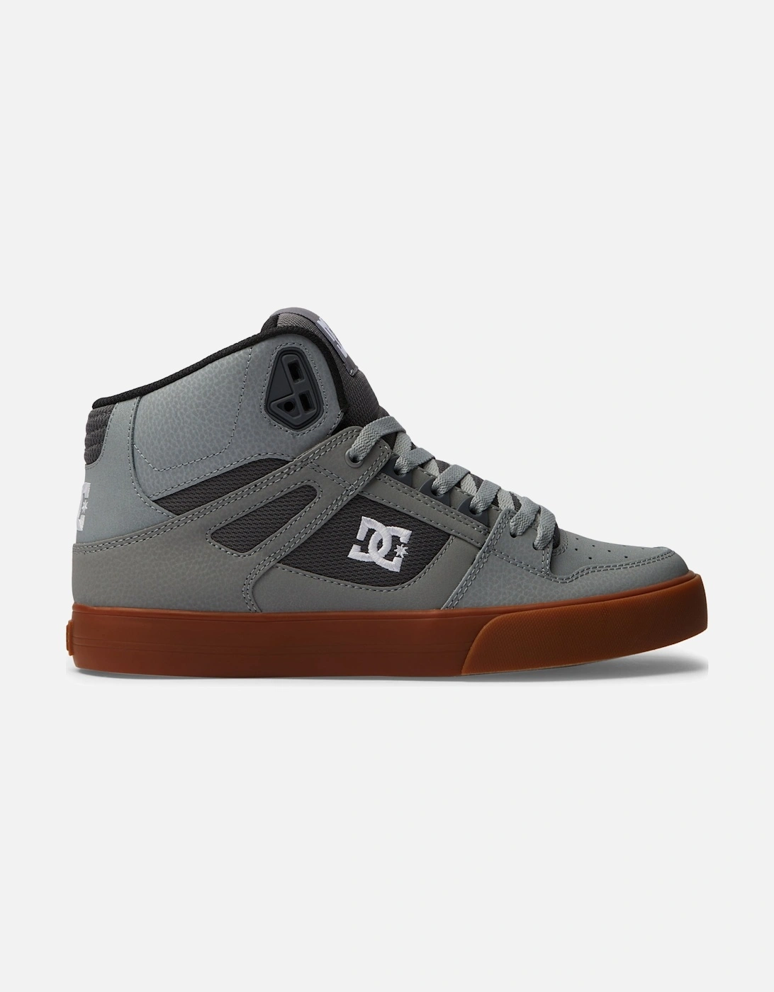 Mens Pure High Leather High Top Trainers, 41 of 40