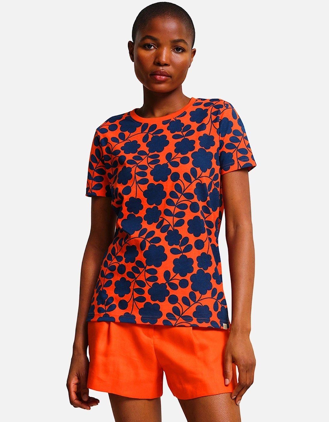 Womens Orla Kiely Easy-To-Wear T-Shirt