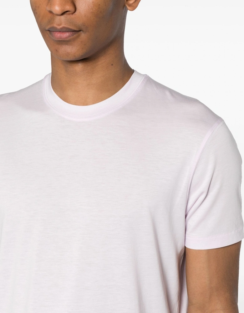 Lyocell Cotton T Shirt Lilac