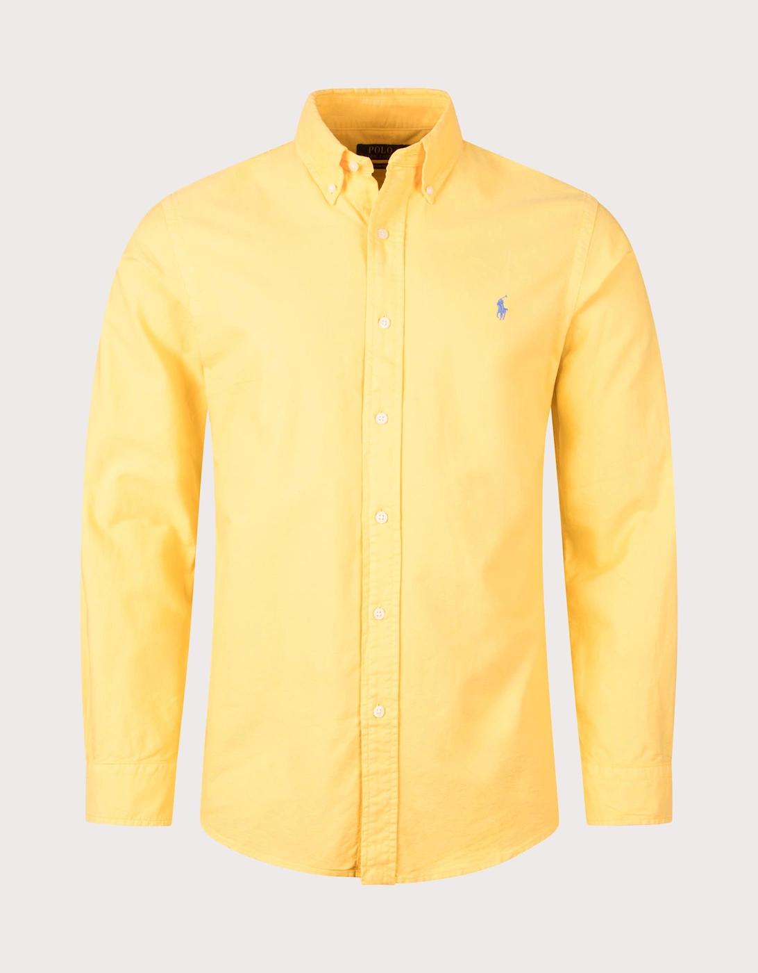 Custom Fit Garment-Dyed Oxford Shirt, 4 of 3