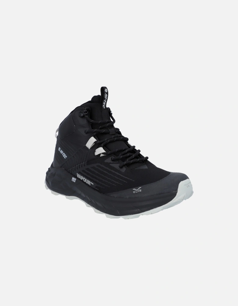 Mens Walking Boots Fuse Trail Mid Lace Up black UK Size