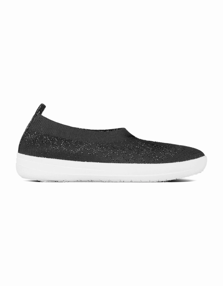 Womens Uberknit Slip On Ballet Pumps