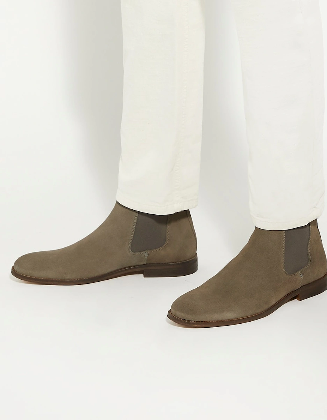 Mens Collectives - Suede Chelsea Boots