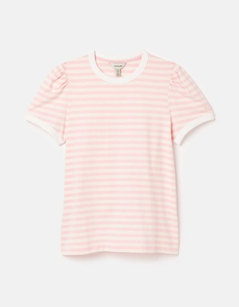 Women's Erin Short Sleeve T-Shirt Pink Stripe