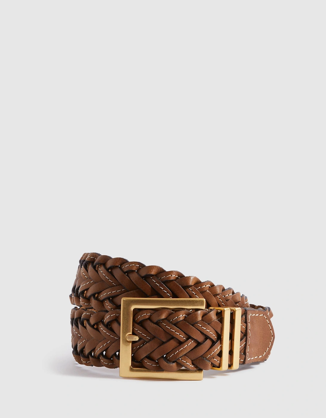 Woven Leather Belt, 2 of 1