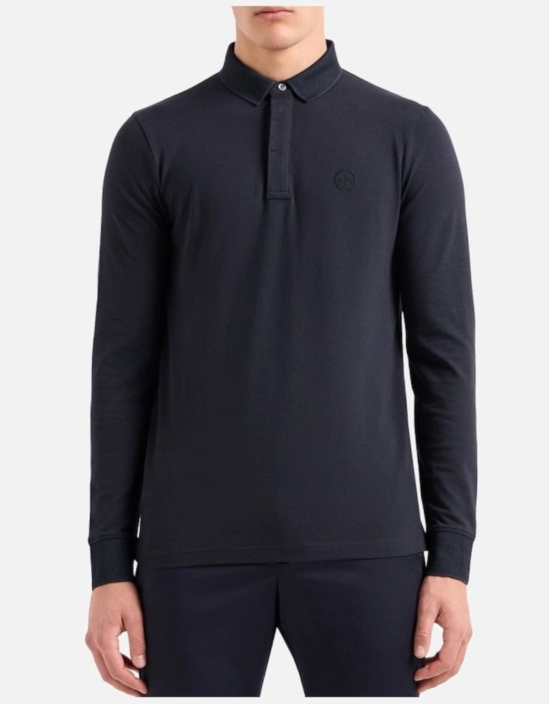 Polo Long Sleeve Navy