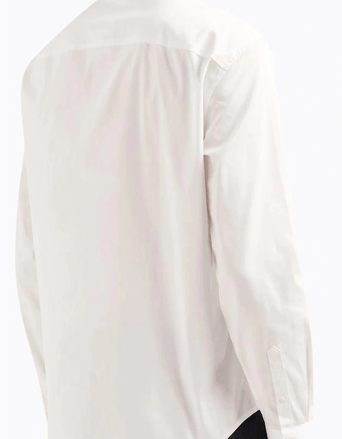 Cotton Signature Logo White Shirt