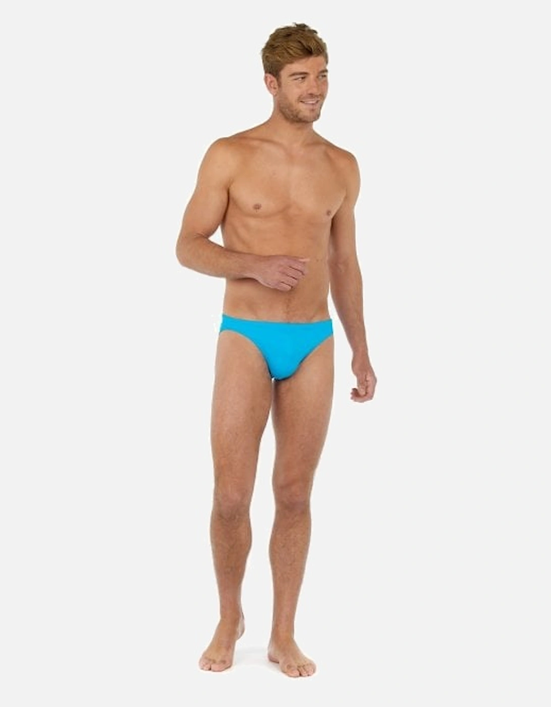 Sea Life Swim Micro Brief, Turquoise Blue