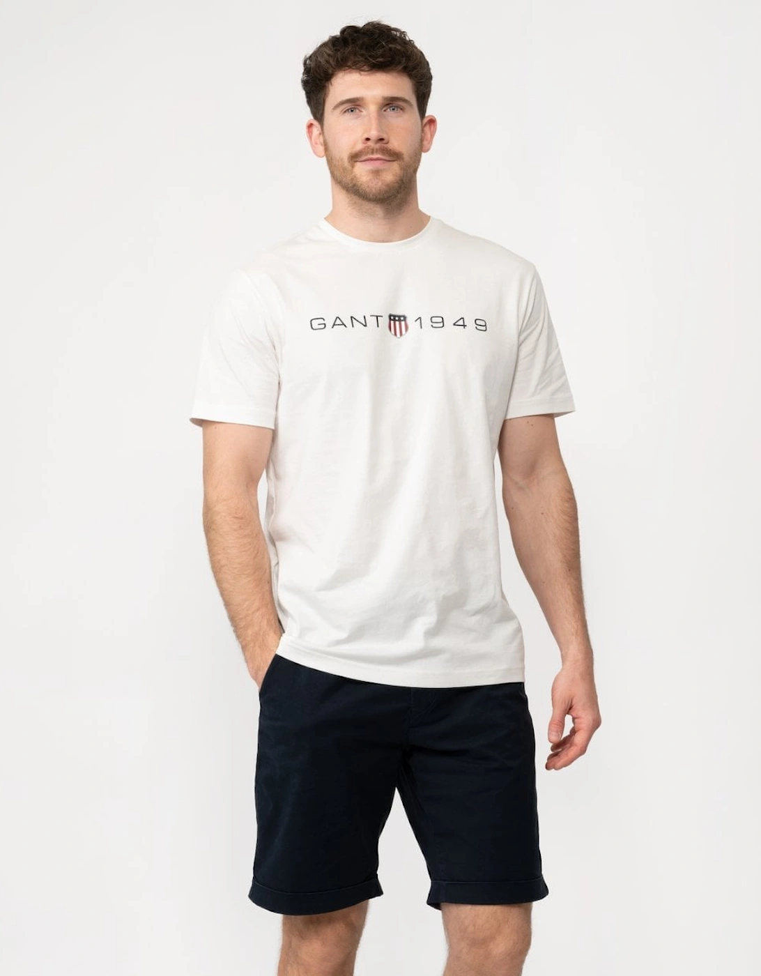 Mens Printed Graphic Short Sleeve T-Shirt, 5 of 4