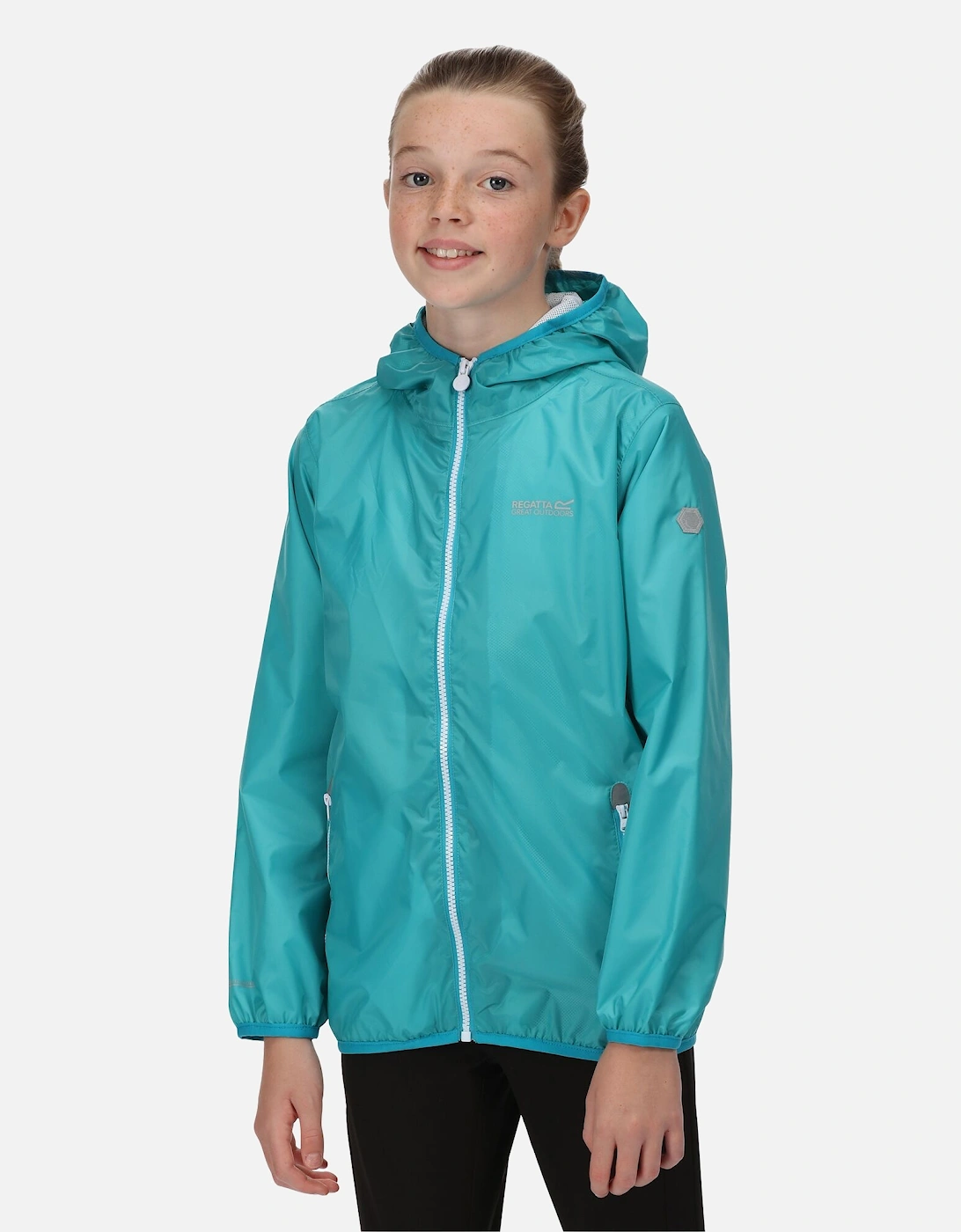 Great Outdoors Childrens/Kids Lever II Packaway Rain Jacket, 5 of 4