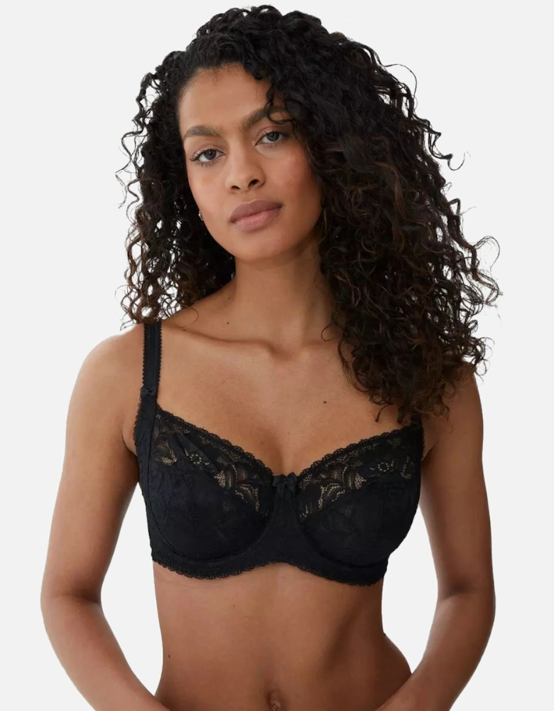 Womens/Ladies Charlotte Lace Non-Padded Bra
