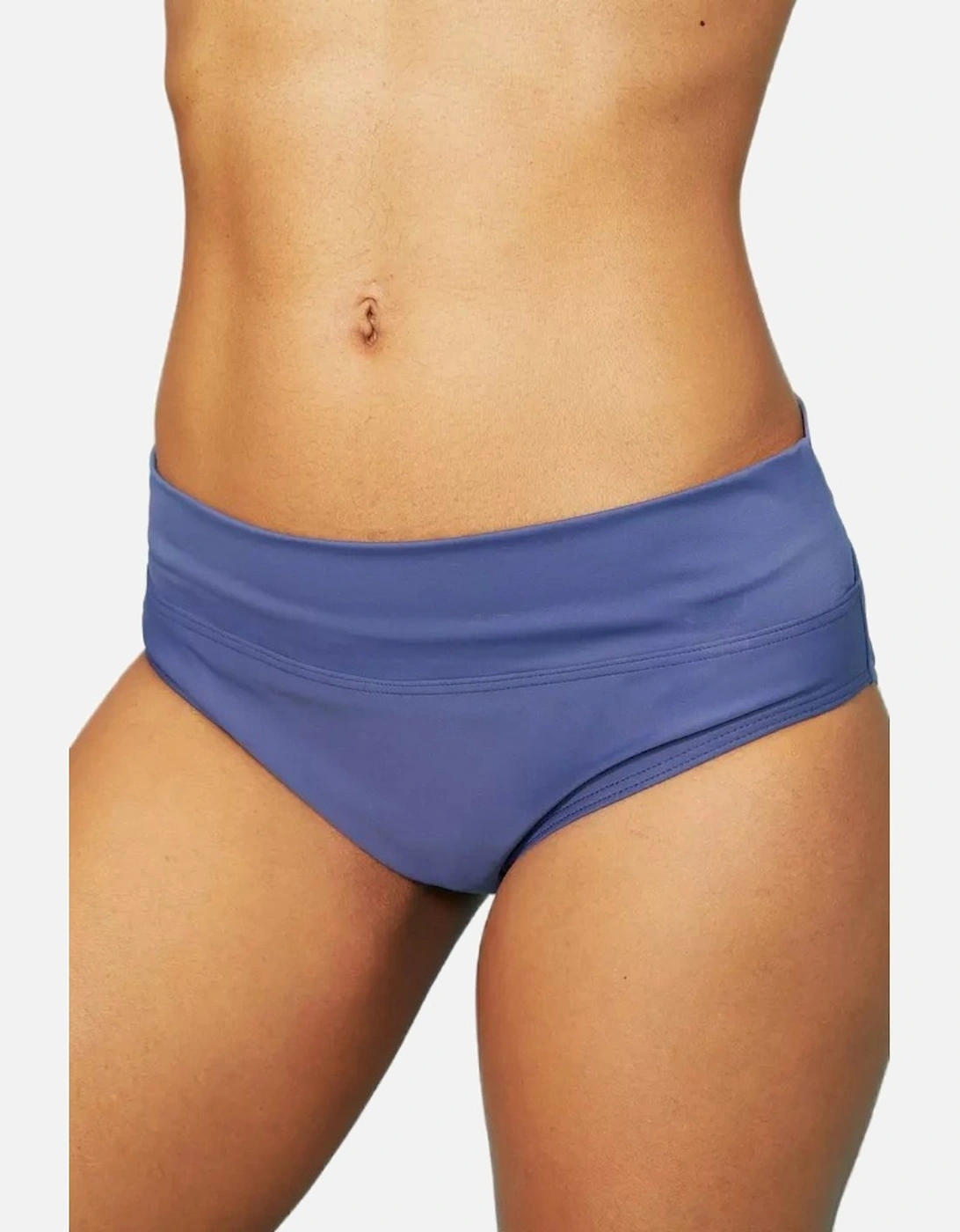 Womens/Ladies Fold Over Bikini Bottoms, 5 of 4