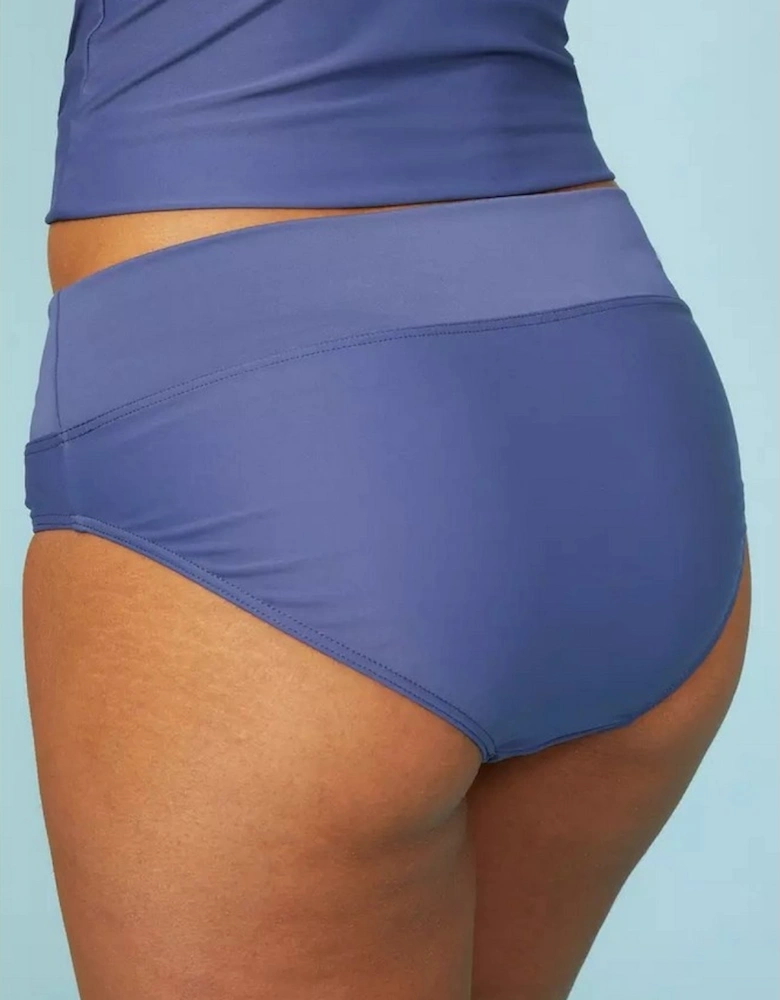Womens/Ladies Fold Over Bikini Bottoms