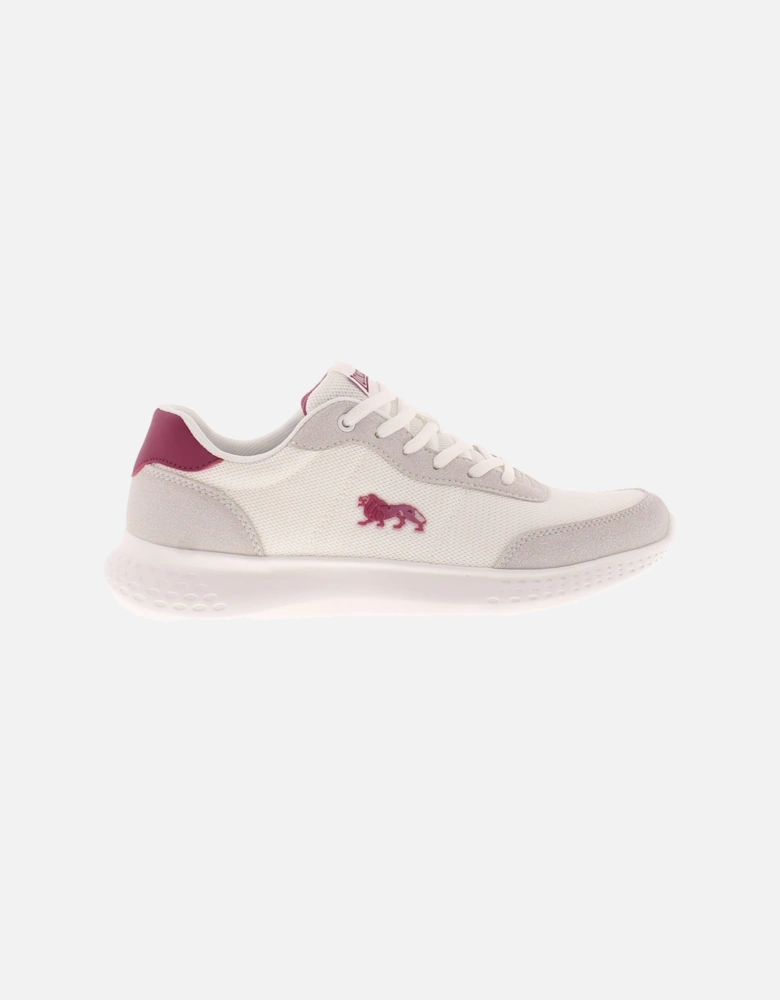 Womens Trainers Kinross Lace Up white UK Size