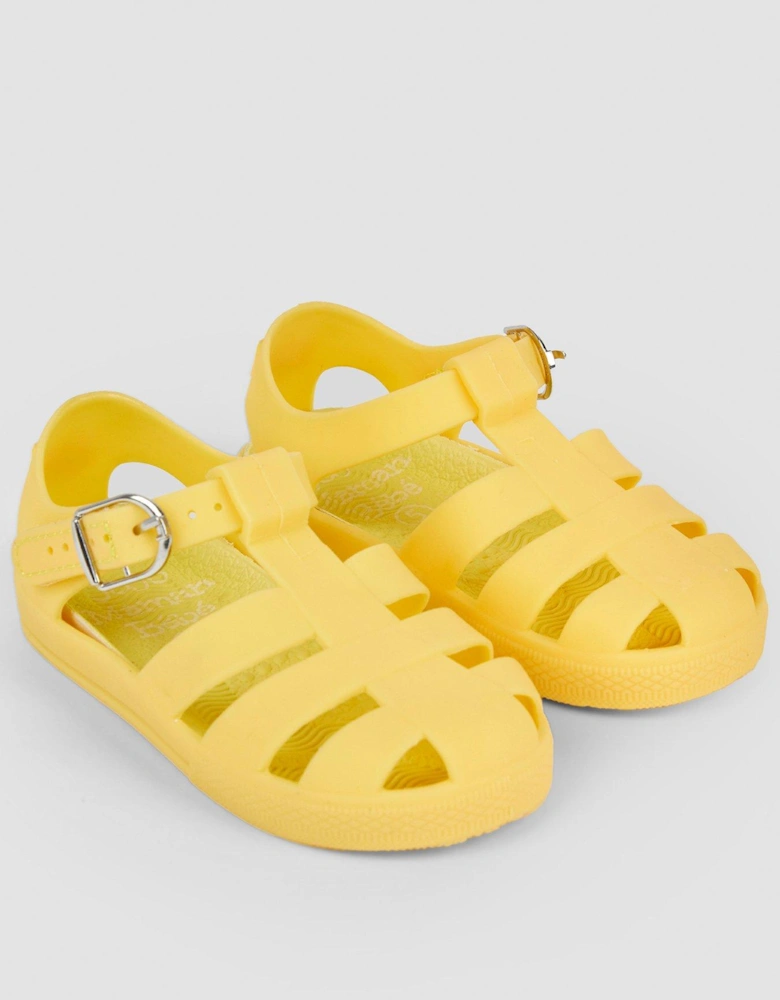Unisex Jelly Sandals - Yellow