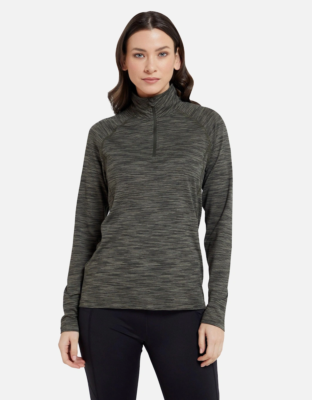 Womens/Ladies Bend & Stretch Half Zip Midlayer