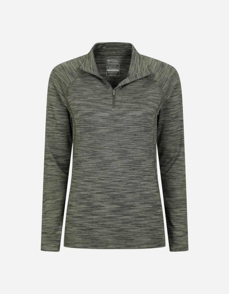 Womens/Ladies Bend & Stretch Half Zip Midlayer