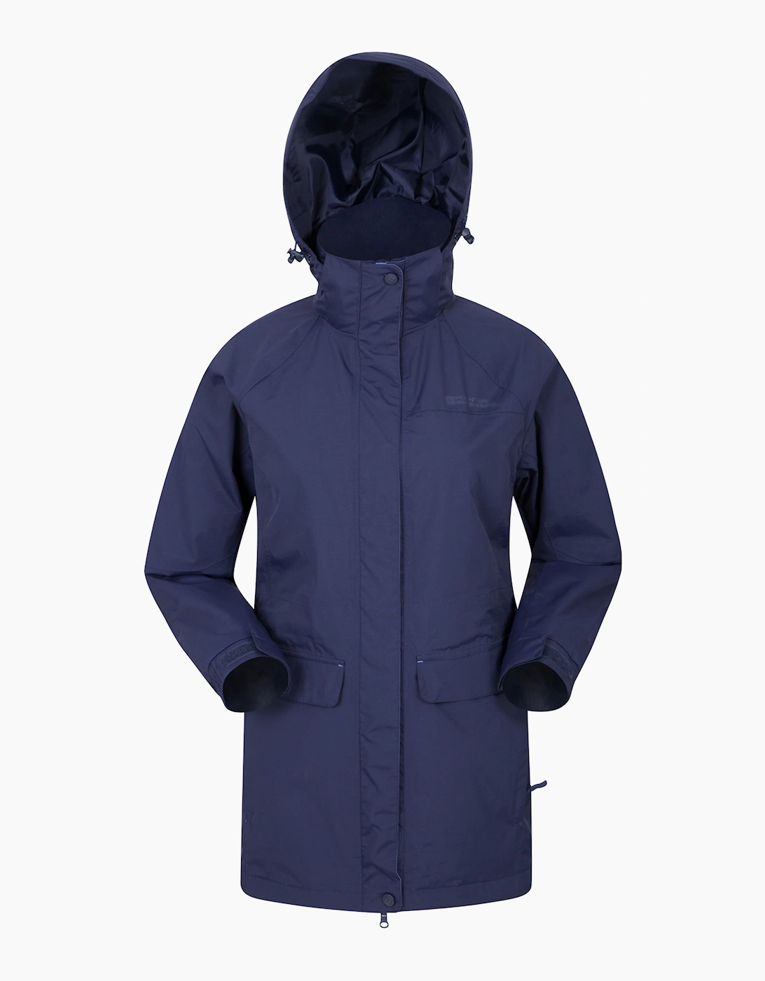 Women's Mountain Warehouse Womens/Ladies Glacial Extreme Waterproof Jacket - Navy - Size: 4