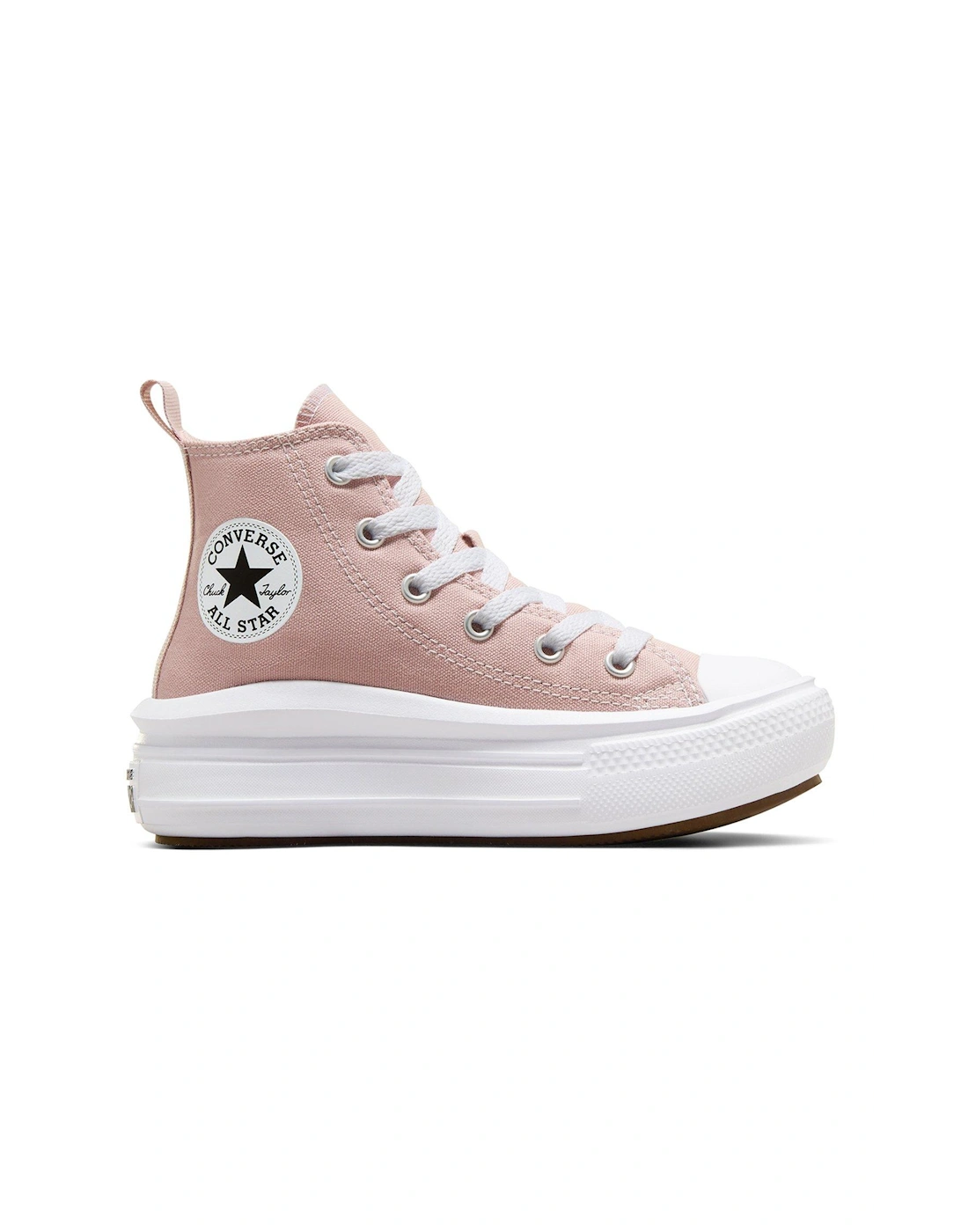 Kids Girls Move Seasonal Color High Tops Trainers - Pink, 7 of 6