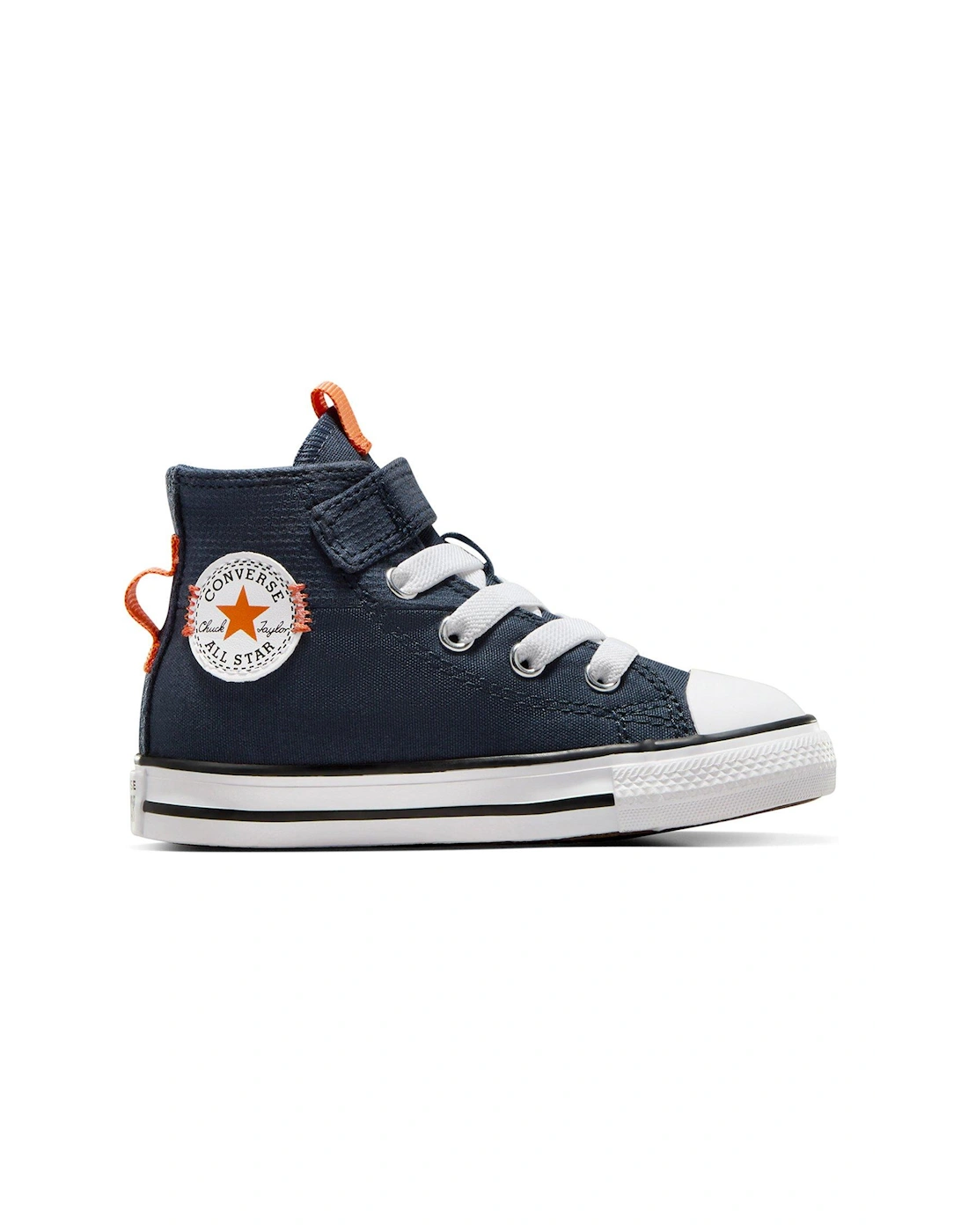 Infant Boys Easy-On Velcro Day Trip Utility High Tops Trainers - Navy, 8 of 7